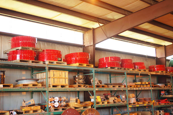 Draw works Brake Bands and brake pads